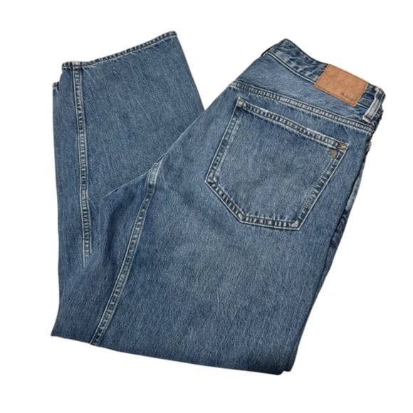 MADEWELL The Darted Barrel-Leg Jean size 29 Dobbins WashRigid - Picture 6 of 9